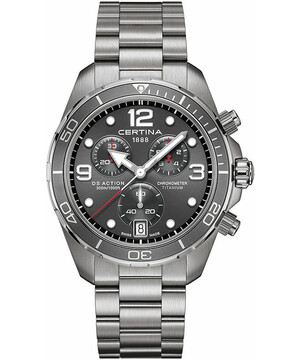 Certina DS Action Chrono Diver C032.434.44.087.00 tytanowy zegarek diver do nurkowania.