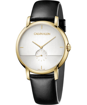 Calvin Klein Established K9H2X5C6 zegarek męski w złoconej kopercie