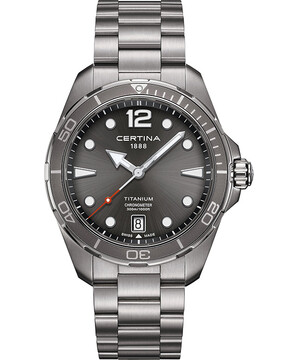 Certina DS Action Gent Titanium C032.451.44.087.00 tytanowy zegarek nurkowy