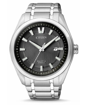Citizen Titanium AW1240-57E tytanowy zegarek męski