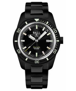 Limitowany zegarek nurkowy Ball DD3208B-S2C-BKR