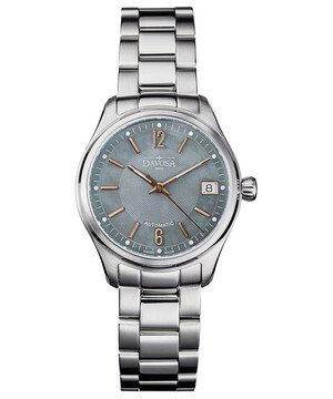 Davosa Newton Lady Automatic 166.192.55 zegarek damski z masą perłową.