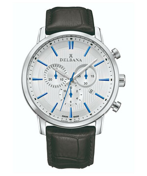 Delbana Ascot 41601.666.6.061  męski chronograf w stylu klasycznym.