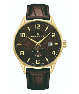 Delbana Retro 42601.622.6.104 zegarek męski.