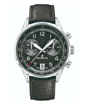 Delbana Retro Chronograph 41601.672.6.034 zegarek męski z chronografem.
