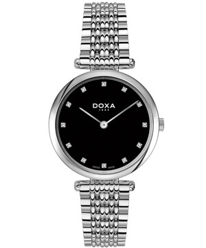 Doxa D-Lux 111.13.108.10 zegarek damski z kryształkami