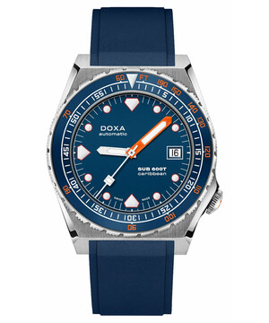 Niebieski zegarek nurkowy Doxa Caribbean