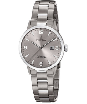 Tytanowy zegarek damski Festina 20436/2 Titanium