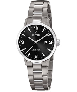 Tytanowy zegarek damski Festina 20436/3 Titanium
