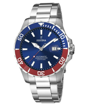 Festina Automatic F20531/5 zegarek męski do nurkowania ze szkłem szafirowym.