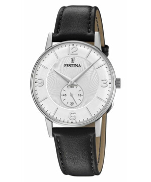 Festina Retro F20566/2 zegarek męski w stylu vintage.