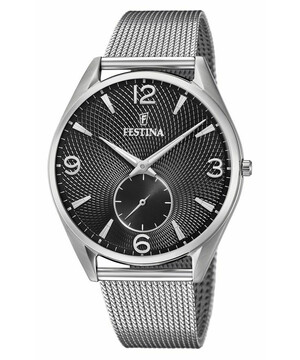 Festina Retro F6869/4 zegarek męski w stylu vintage.