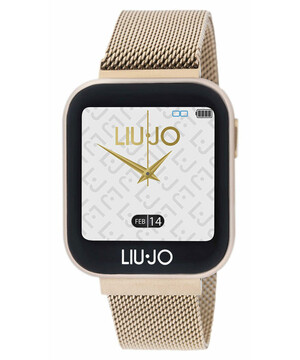 Elegancki smartwatch w kolorze różowego złota Liu Jo SWLJ002.