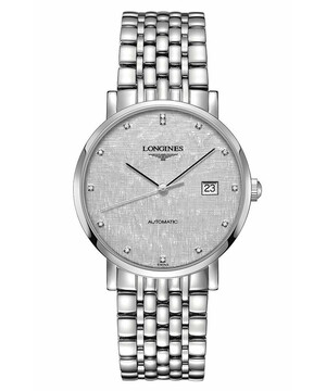 Szwajcarski zegarek na stalowej bransolecie Longines Elegant Automatic L4.910.4.77.6