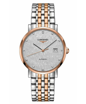 Pozłacany zegarek Longines Elegant Automatic L4.910.5.77.7