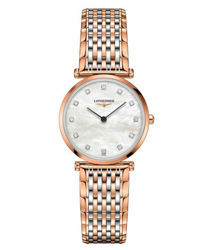 Longines La Grande Classique L4.512.1.97.7 zegarek damski z diamentami.
