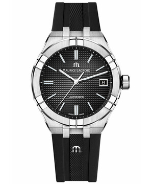 Zegarek męski Maurice Lacroix Aikon Automatic AI6007-SS000-330-2 z czarną tarczą
