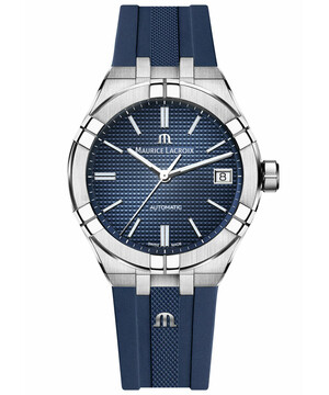 Zegarek Maurice Lacroix Aikon Automatic AI6007-SS000-430-4 z niebieską tarczą