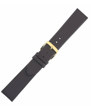 Wodoodporny pasek do zegarka Di-Modell Nappa Waterproof w kolorze ciemnobrązowym