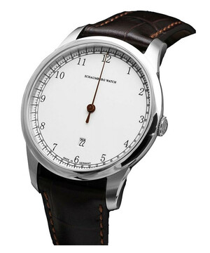 Schaumburg Gnomonik SCH-GN3 zegarek męski z jedną wskazówką.
