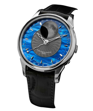 Schaumburg MooN Blue Nebula SCH-MNNU zegarek męski.