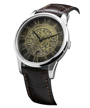 Schaumburg Patina SCH-PATI zegarek męski w stylu renesansowym.