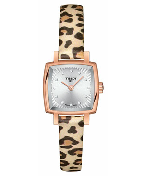 Tissot Lovely Square T058.109.37.036.00 zegarek damski z diamentami.