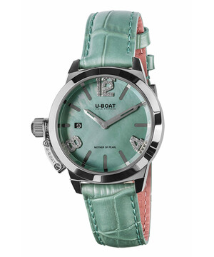 U-BOAT Classico 38 Turquoise Mother Of Pearl 8481.