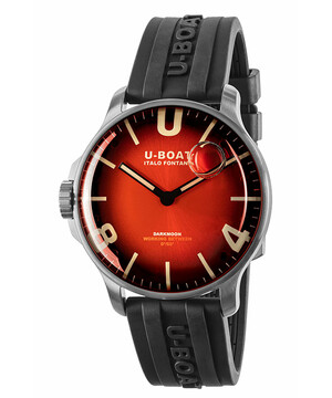U-BOAT Darkmoon Cardinal Red SS 8701A zegarek męski.