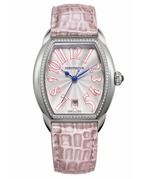 Damski zegarek z brylantami Aerowatch Streamline Diamonds Lady