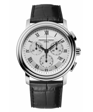 Sportowy zegarek szwajcarski Frederique Constant Gents Chronograph