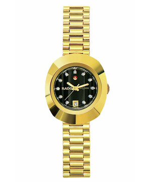 Damski zegarek pozłacany 
Rado Original Lady Automatic