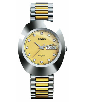 Męski dwukolorowy zegarek Rado Original