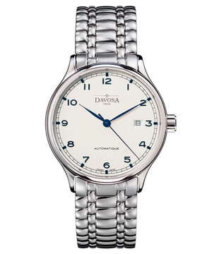 Srebrny zegarek męski Davosa Classic