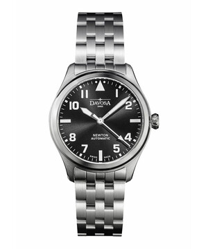 Klasyczny zegarek męski w stylu lotniczym Davosa