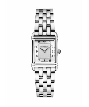 Prostokątny zegarek damski Herbelin Art Deco na bransolecie