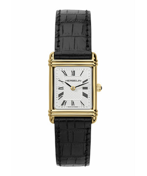 Herbelin Art Deco prostokątny zegarek damski