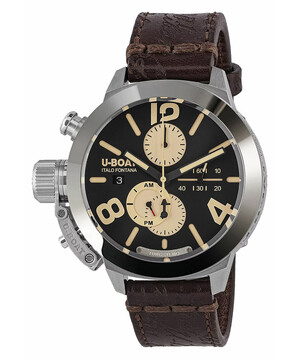 Elegancki zegarek męski w stylu klasycznym U-Boat Classico 45 Tungsteno