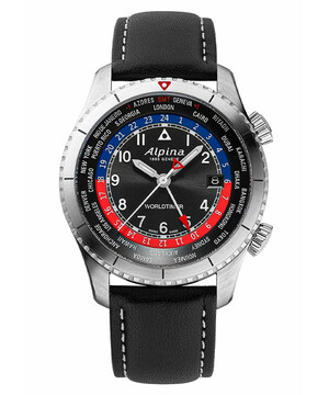 Męski zegarek Alpina Pilot GMT