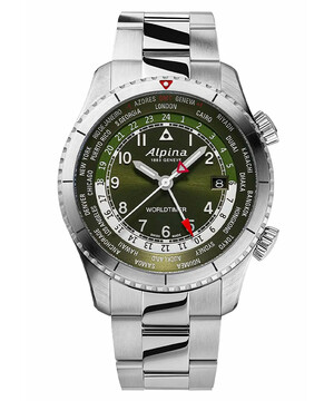 Męski zegarek GMT Alpina