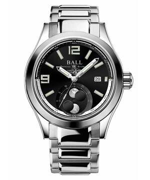 Męski zegarek limitowany Ball COSC na bransolecie