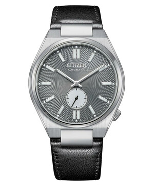 Zegarek Citizen Tsuyosa mechanizm automatyczny z małym sekundnikiem, tarcza szara