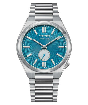 Zegarek Citizen Tsuyosa mechanizm automatyczny z małym sekundnikiem, tarcza niebieska