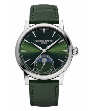 Klasyczny zegarek męski Frederique Constant Classic Moonphase Date Manufacture