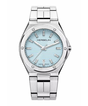 Męski zegarek Herbelin z tarczą arctic blue