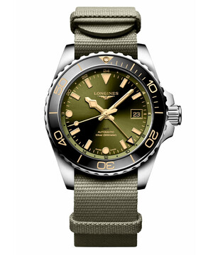 Męski zegarek Longines na pasku NATO