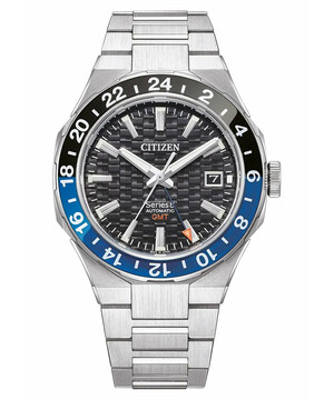 Mechaniczny zegarek z drugą strefą czasową Citizen Series 8 GMT