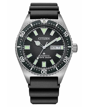 Zegarek nurkowy Citizen Promaster Challenge Diver z czarną tarczą