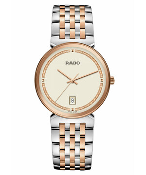 Elegancki zegarek Rado bicolor na bransolecie