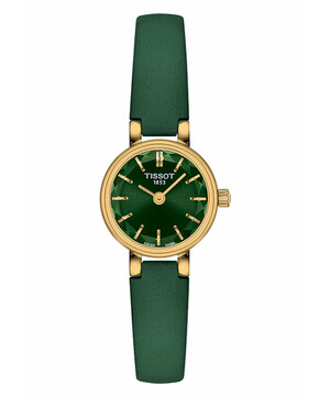 Zegarek damski z zieloną tarczą Tissot Lovely
